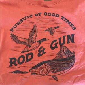Rodd & Gunn Men's Orange Graphic Tee